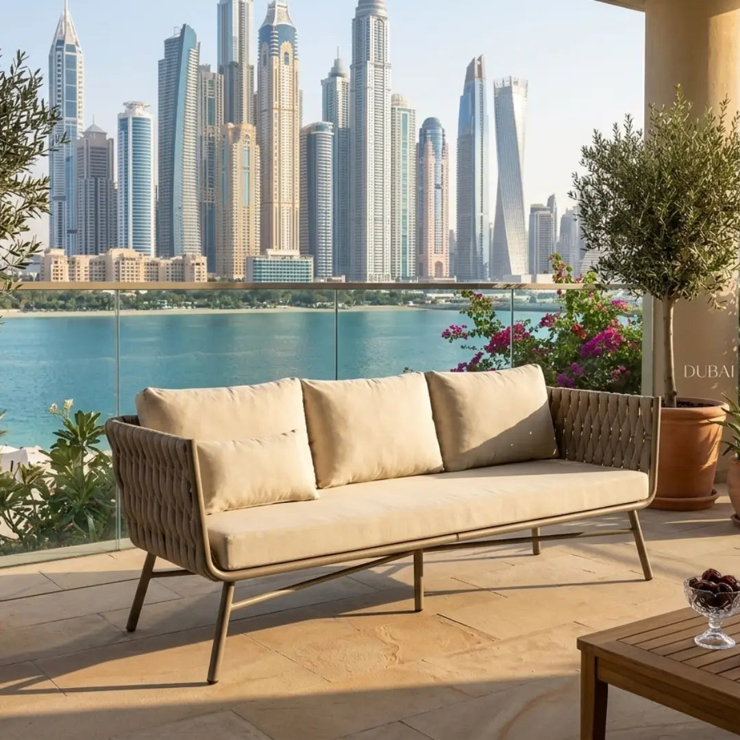 3-Seater Aura Outdoor Sofa Set by RAL