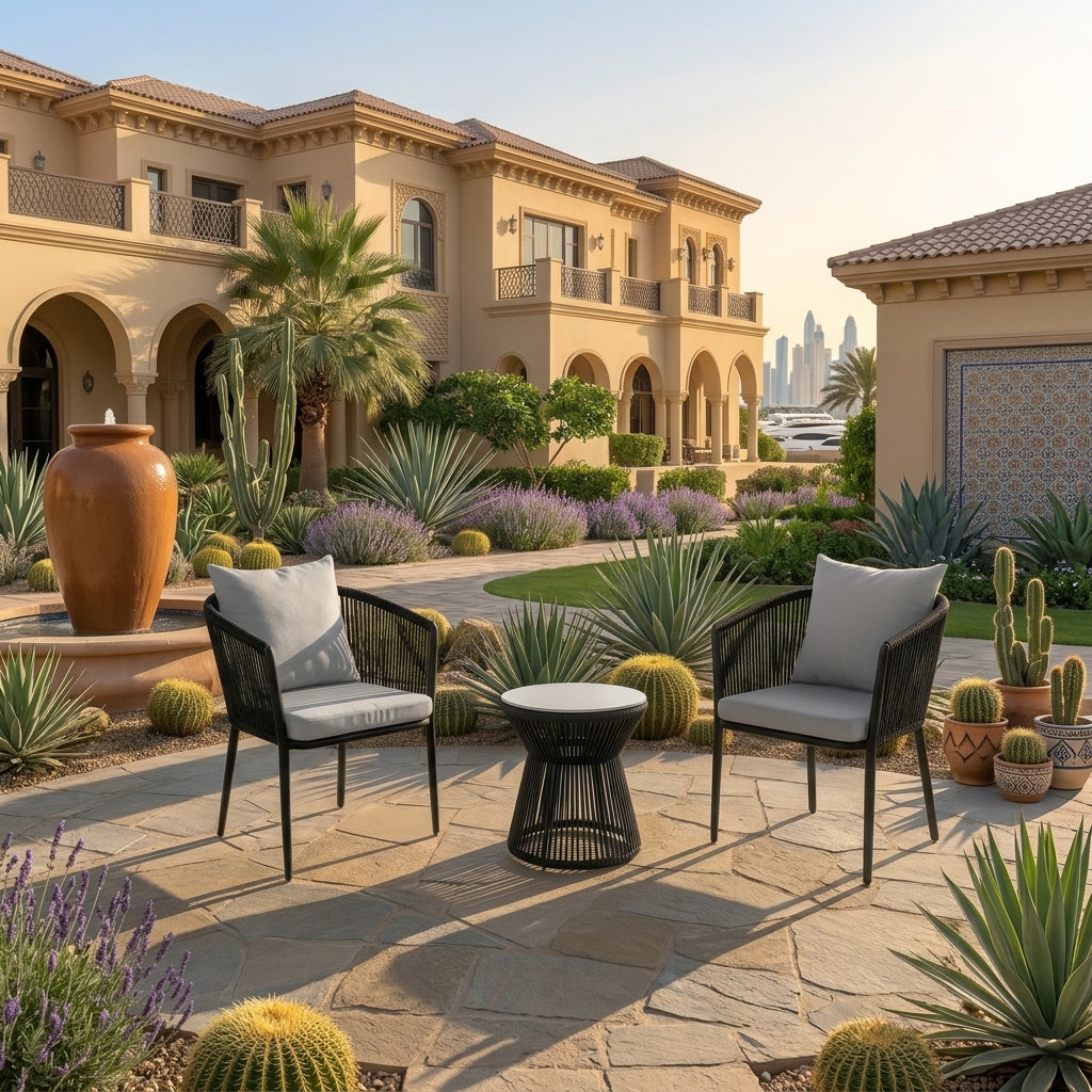 RAL Outdoor Balcony Set-Grey Color