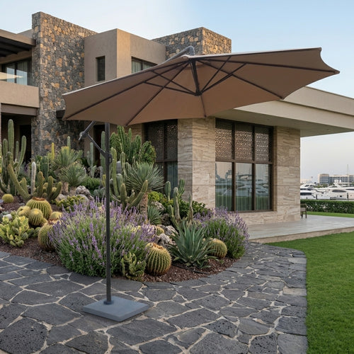 RAL 3m Premium Round Cantilever Shade Umbrella