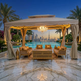 RAL 4x4m Metal Outdoor Gazebo