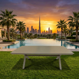 RAL LuxeLine Aluminum Rectangular Garden Dining Table- 8 seaters