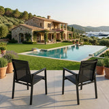 RAL Outdoor Aluminum Dining Chair – Weather-Resistant